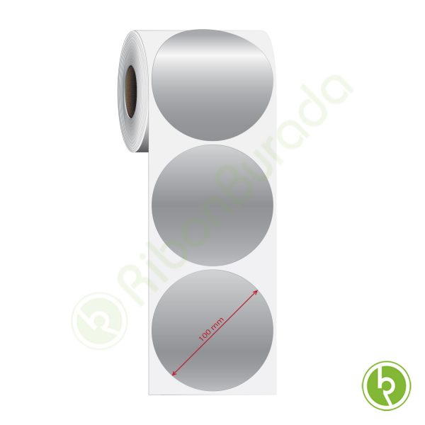 100 mm Çap Silvermat Etiket (Fiyatı)