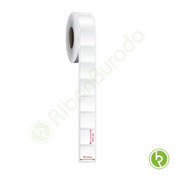 30x30 mm PP Opak Etiket (Plastik Bazlı) (Fiyatı)