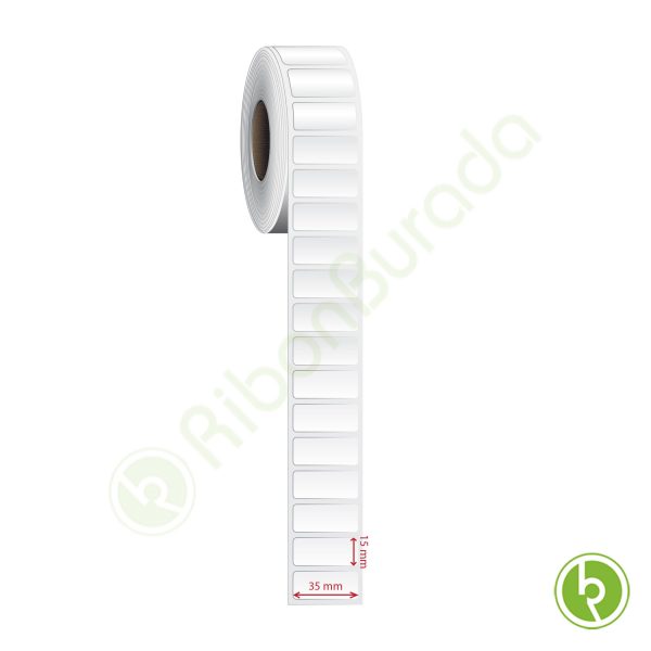 35x15 mm PP Opak Etiket (Plastik Bazlı) (Fiyatı)