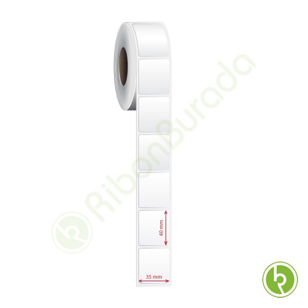 35x40 mm PP Opak Etiket (Plastik Bazlı) (Fiyatı)