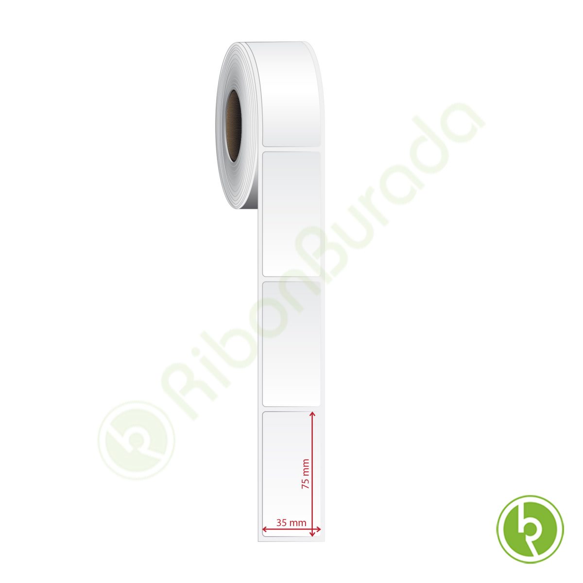 35x75 mm PP Opak Etiket (Plastik Bazlı) (Fiyatı)