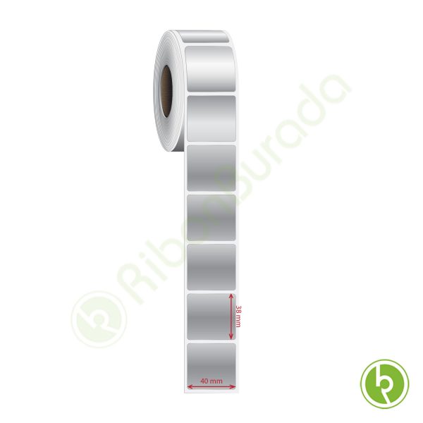 40x38 mm Silvermat Etiket (Fiyatı)