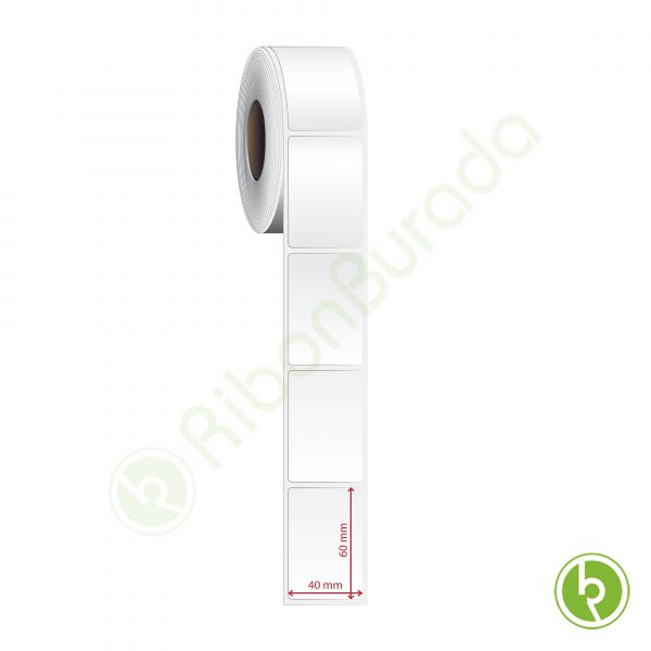 40x60 mm PP Opak Etiket (Plastik Bazlı) (Fiyatı)