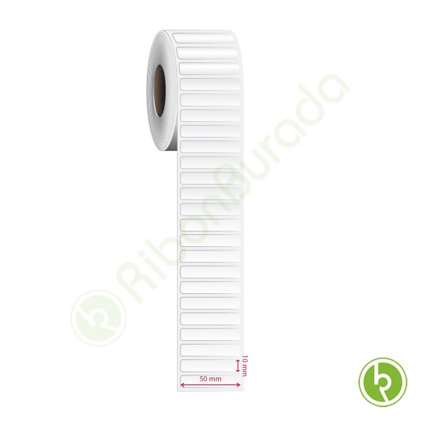 50x10 mm PP Opak Etiket (Plastik Bazlı) (Fiyatı)