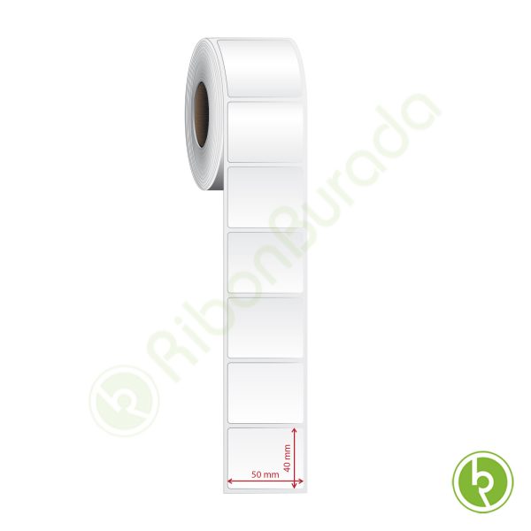 50x40 mm PP Opak Etiket (Plastik Bazlı) (Fiyatı)