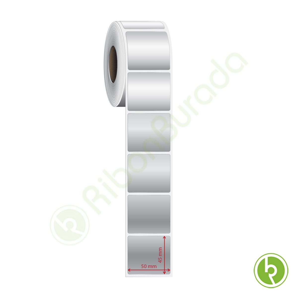 50x45 mm Silvermat Etiket (Fiyatı)