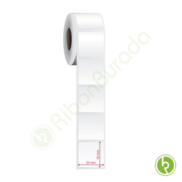 50x50 mm PP Opak Etiket (Plastik Bazlı) (Fiyatı)