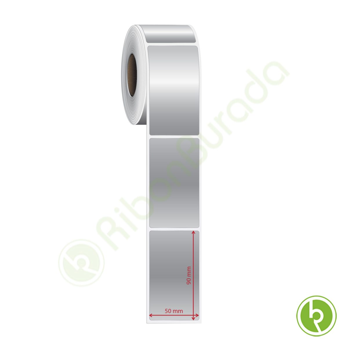 50x90 mm Silvermat Etiket (Fiyatı)