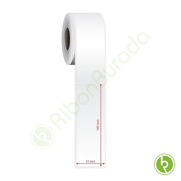 55x160 mm PP Opak Etiket (Plastik Bazlı) (Fiyatı)