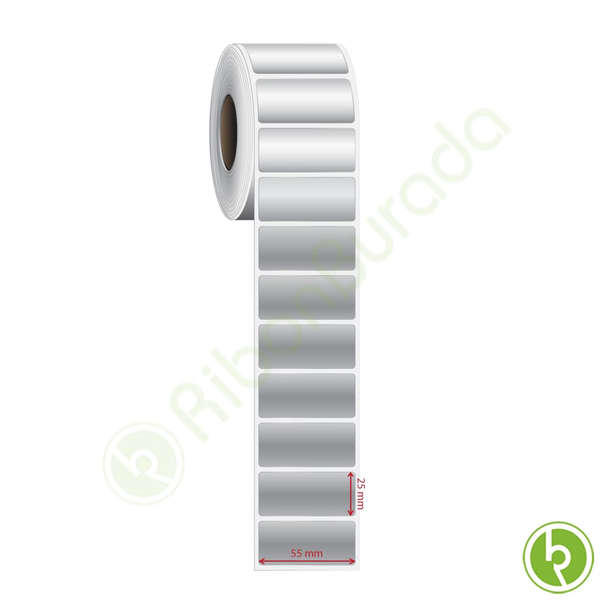 55x25 mm Silvermat Etiket (Fiyatı)