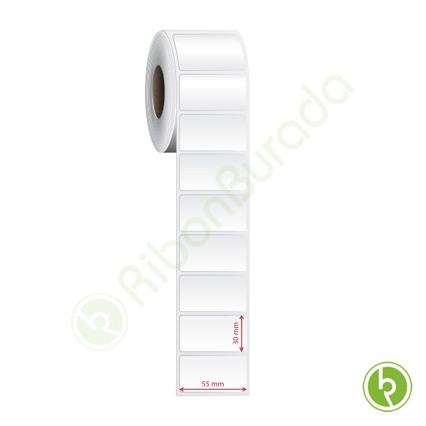 55x30 mm PP Opak Etiket (Plastik Bazlı) (Fiyatı)