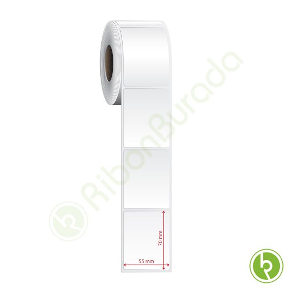55x70 mm PP Opak Etiket (Plastik Bazlı) (Fiyatı)