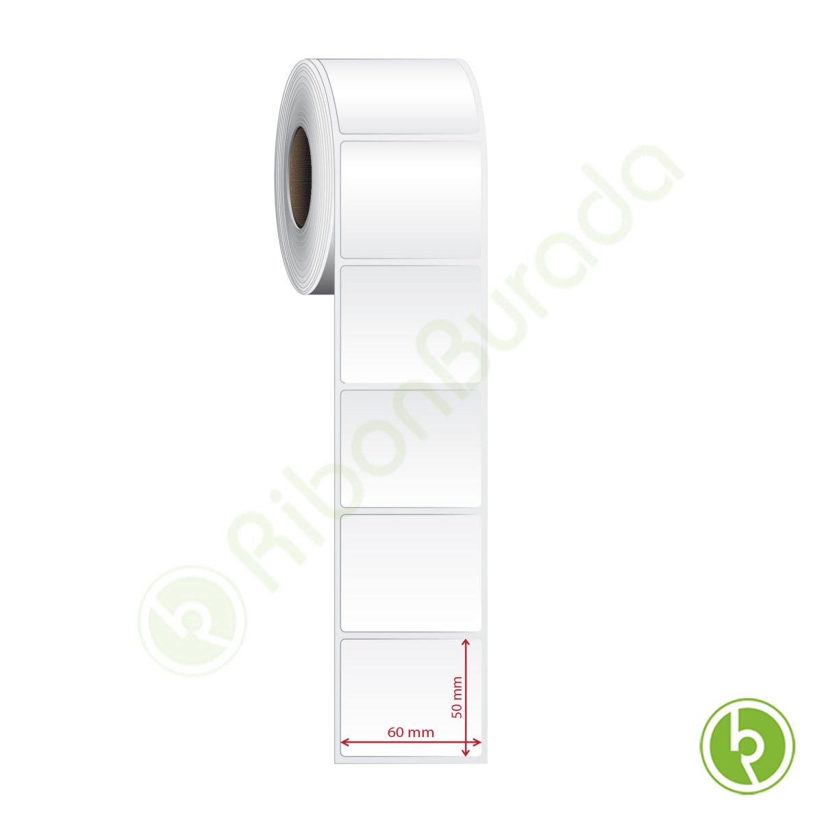 60x50 mm PP Opak Etiket (Plastik Bazlı) (Fiyatı)