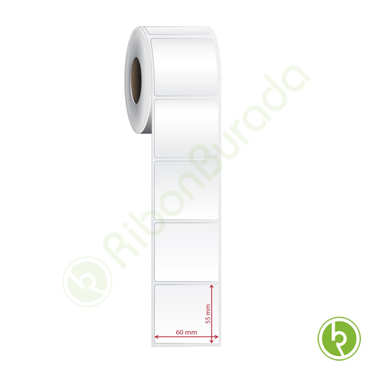 60x55 mm PP Opak Etiket (Plastik Bazlı) (Fiyatı)