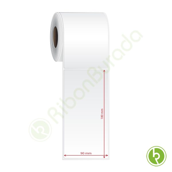 90x180 mm PP Opak Etiket (Plastik Bazlı) (Fiyatı)